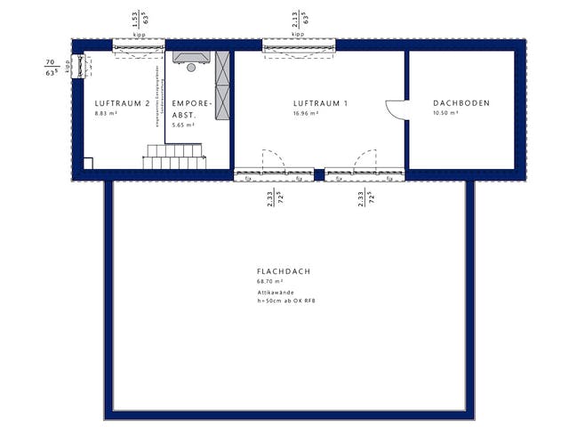 Fertighaus CONCEPT-M 198 Mülheim-Kärlich von Bien-Zenker Schlüsselfertig ab 637715€, Cubushaus Grundriss 3