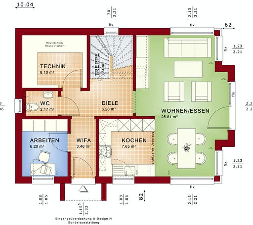 Bien Zenker - EDITION 123 V2 Exterior Floorplan 1