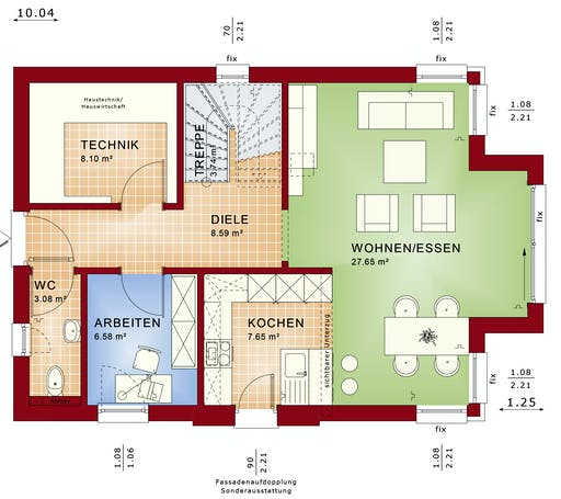 Bien Zenker - EDITION 123 V5 Interior floorplan 1