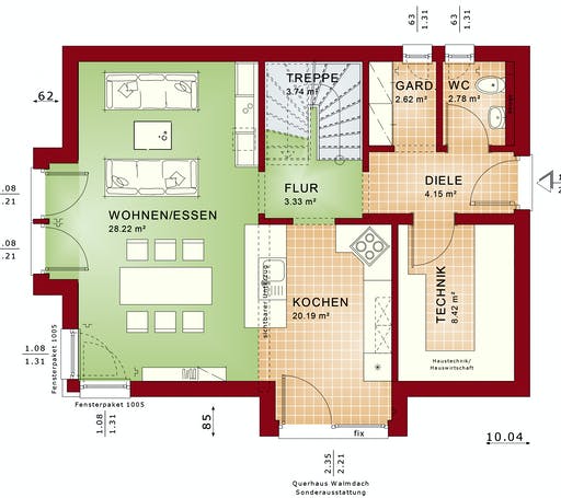 Bien Zenker - Evolution 122 V9 Floorplan 1