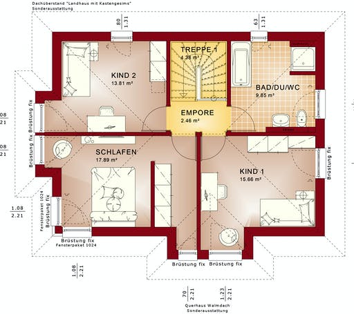 Bien Zenker - Evolution 122 V9 Floorplan 2