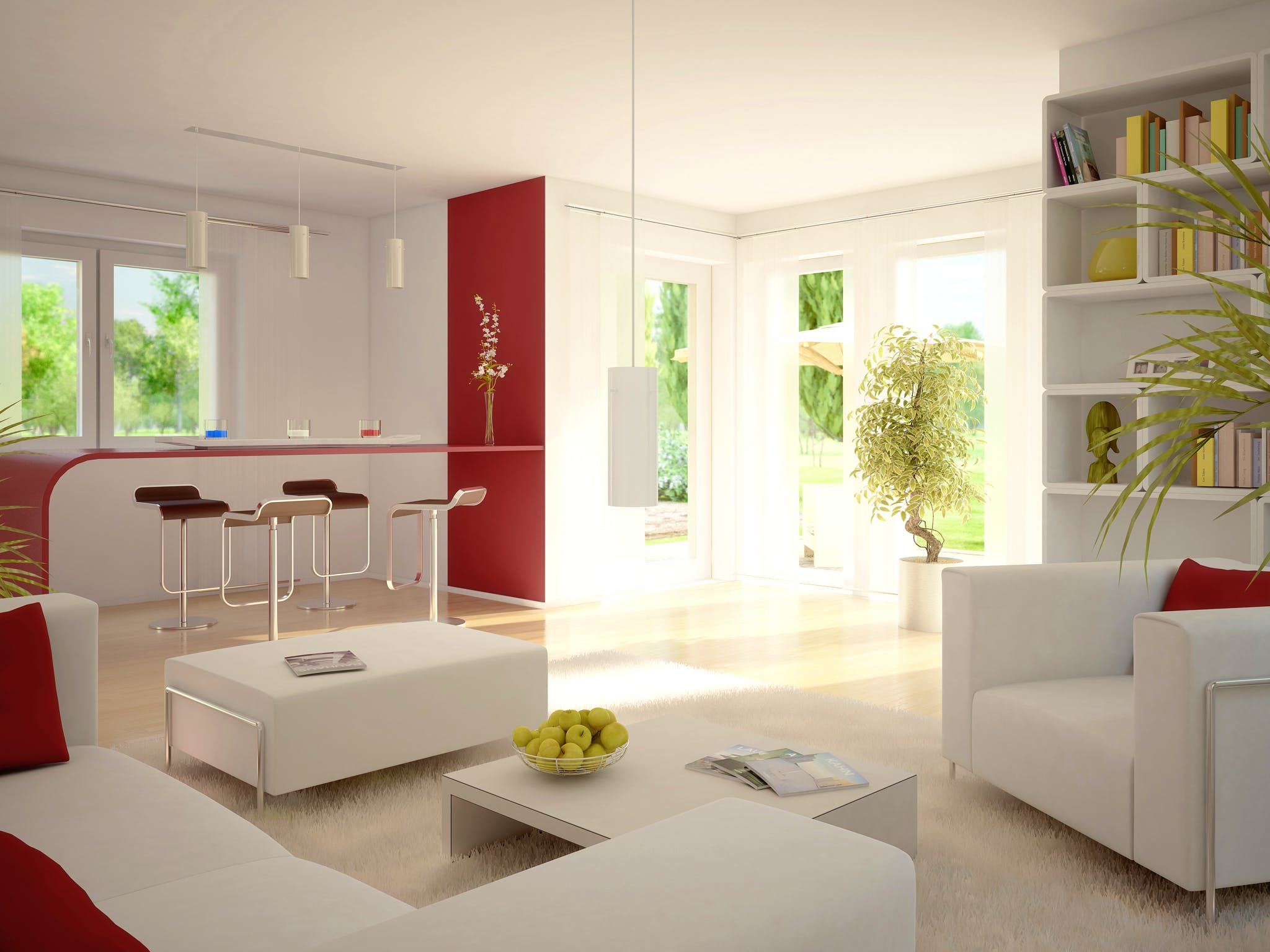 Fertighaus EVOLUTION 122 V6 von Bien-Zenker Schlüsselfertig ab 300096€, Stadtvilla Innenansicht 1