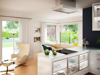 Fertighaus EVOLUTION 124 V3 von Bien-Zenker Schlüsselfertig ab 349093€, Satteldach-Klassiker Innenansicht 2