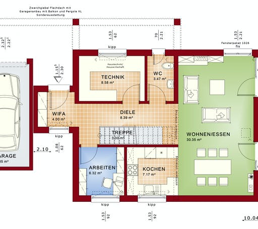 Bien Zenker - Evolution 134 V2 Floorplan 1
