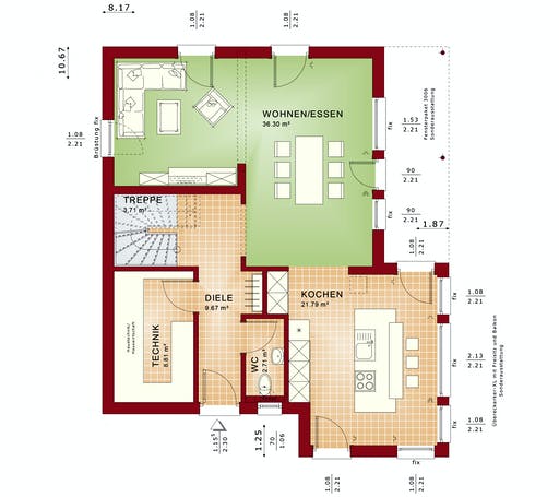 Bien Zenker - Evolution 139 V9 Floorplan 1