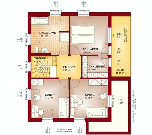Bien Zenker - Evolution 139 V9 Floorplan 2