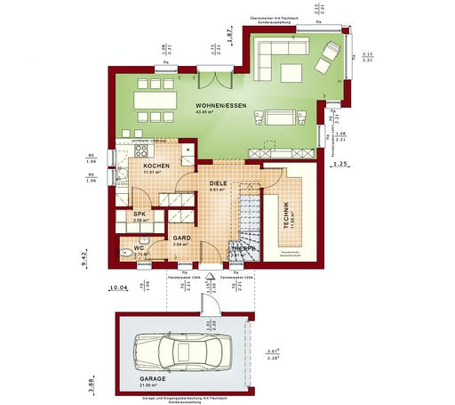 Bien Zenker - Evolution 154 V3 Floorplan 1