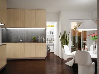 Fertighaus EVOLUTION 154 V4 von Bien-Zenker Schlüsselfertig ab 422522€, Stadtvilla Innenansicht 2