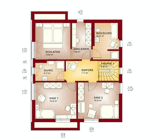 Bien Zenker - Evolution 164 V5 Floorplan 6