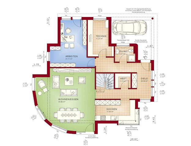 Bien Zenker - Fantastic 163 V6 Floorplan 1