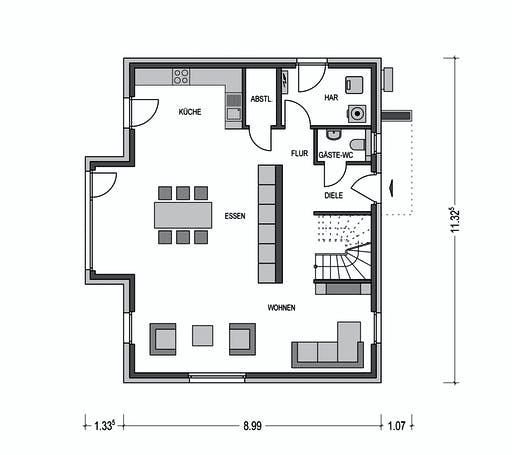 Calvus SD 200.2 Floorplan 1