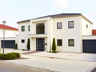 Fertighaus Cannstatt von GUSSEK HAUS Schlüsselfertig ab 937800€, Stadtvilla Außenansicht 4 Fertighaus Cannstatt von GUSSEK HAUS Schlüsselfertig ab 937800€, Stadtvilla Außenansicht 4