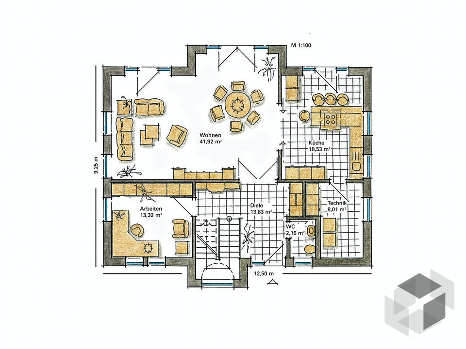 Carina - MH Langenhagen von GUSSEK HAUS Grundriss