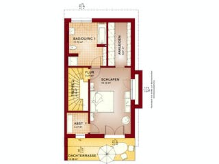Fertighaus CELEBRATION 114 V5 XL von Bien-Zenker Schlüsselfertig ab 468187€, Pultdachhaus Grundriss 3