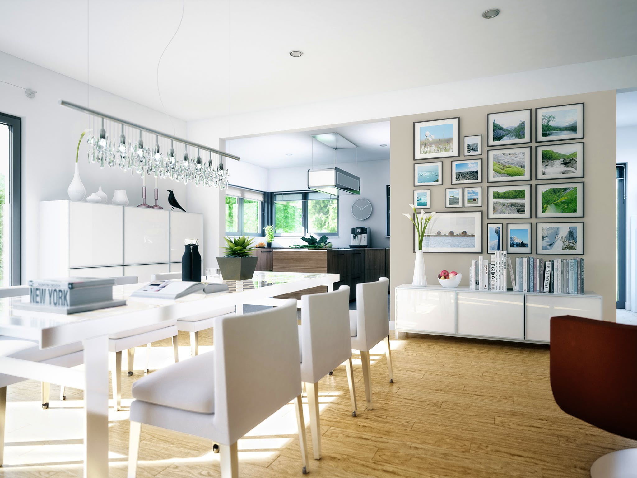 Fertighaus CELEBRATION 282 V2 von Bien-Zenker Schlüsselfertig ab 629243€, Stadtvilla Innenansicht 1