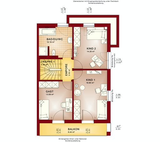 CELEBRATION 122 V7 XL Floorplan 2