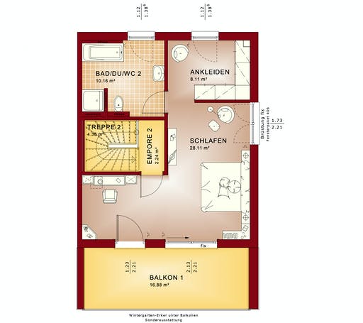 CELEBRATION 122 V7 XL Floorplan 3