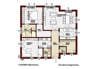 Chalet 132 Grundriss