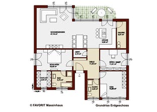 Chalet 135 Grundriss