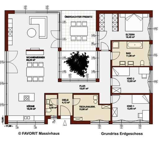 Einfamilienhaus Chalet 153 Von Favorit Massivhaus Fertighaus De