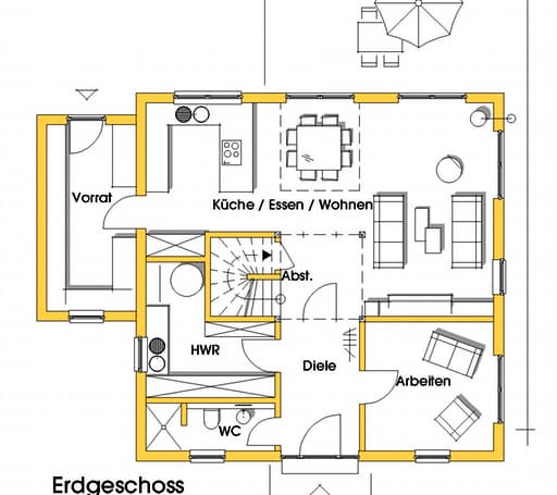 Christine 1 (KfW-Effizienzhaus 55) floor_plans 1