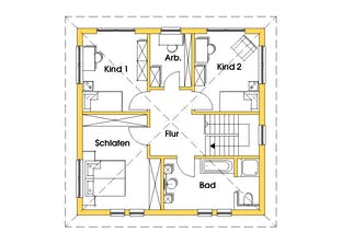 Christine 2 (KfW-Effizienzhaus 40) Grundriss