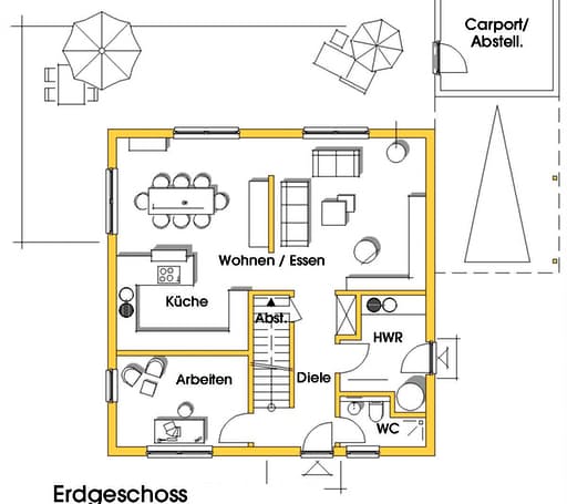 Christine 4 (KfW-Effizienzhaus 55) floor_plans 1