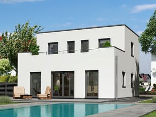 Fertighaus City 2 von STREIF Haus, Cubushaus Außenansicht 1