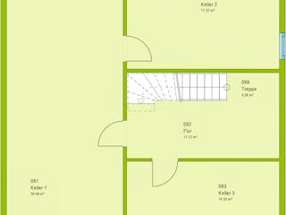 Fertighaus City 3 von massa haus Ausbauhaus ab 96999€, Stadtvilla Grundriss 2