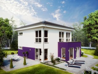 Fertighaus City 5 von massa haus Ausbauhaus ab 108999€, Stadtvilla Außenansicht 1
