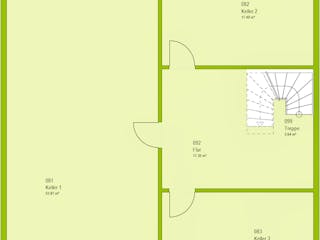 Fertighaus City 5 von massa haus Ausbauhaus ab 108999€, Stadtvilla Grundriss 3