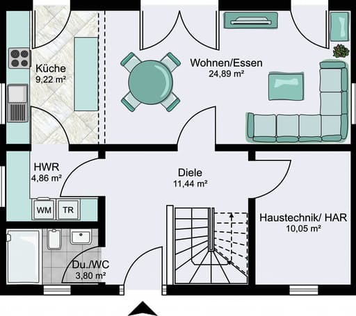 City 9.955 x 8.080 Walmdach floor_plans 1
