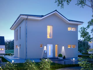 Fertighaus City 13 von massa haus Ausbauhaus ab 123999€, Stadtvilla Außenansicht 3