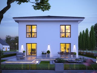 Fertighaus City 13 von massa haus Ausbauhaus ab 123999€, Stadtvilla Außenansicht 4