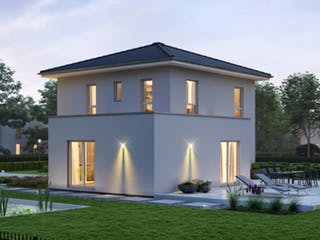 Fertighaus City 9 von massa haus Ausbauhaus ab 136999€, Stadtvilla Außenansicht 3