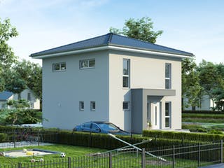 Fertighaus City 9 von massa haus Ausbauhaus ab 136999€, Stadtvilla Außenansicht 4