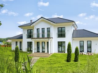 Fertighaus Classic 184 von Danwood - Österreich Schlüsselfertig ab 298300€, Stadtvilla Außenansicht 2