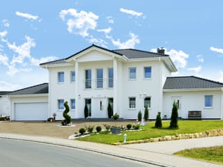 Fertighaus Classic 244 von Danwood - Österreich Schlüsselfertig ab 392100€, Stadtvilla Außenansicht 2