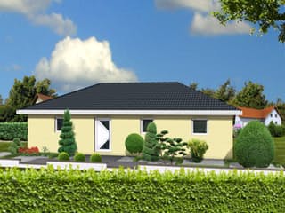 Fertighaus Comfort 108 von DIG-Haus Vertriebs Schlüsselfertig ab 189000€, Bungalow Außenansicht 1