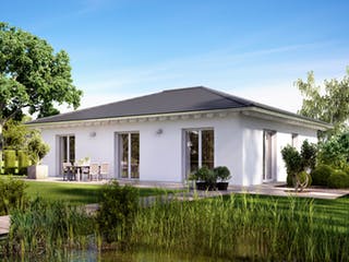 Massivhaus Concept 1.0 B von Ein SteinHaus Ausbauhaus ab 131990€, Bungalow Außenansicht 1