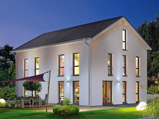 Massivhaus Concept 2.0 D von Ein SteinHaus Ausbauhaus ab 177990€, Satteldach-Klassiker Außenansicht 1