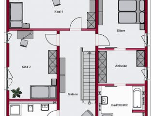 Massivhaus Concept 16.0 S von Ein SteinHaus Ausbauhaus ab 200990€, Cubushaus Grundriss 2