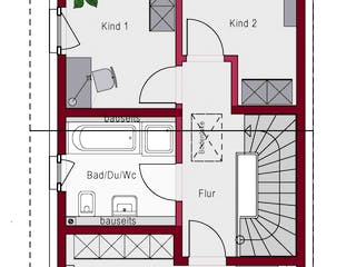 Massivhaus Concept 4.0 D von Ein SteinHaus Ausbauhaus ab 141990€, Satteldach-Klassiker Grundriss 2