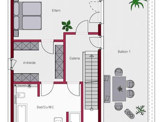 Massivhaus Concept 4.0 S von Ein SteinHaus Ausbauhaus ab 199990€, Cubushaus Grundriss 2