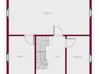 Massivhaus Concept 5.0 von Ein SteinHaus Ausbauhaus ab 129990€, Satteldach-Klassiker Grundriss 3