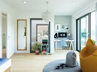 Fertighaus CONCEPT-M 210 Günzburg von Bien-Zenker Schlüsselfertig ab 834028€, Satteldach-Klassiker Innenansicht 2