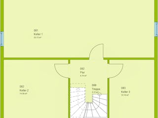 Fertighaus Contur 2 V1 von massa haus Ausbauhaus ab 83999€, Pultdachhaus Grundriss 3