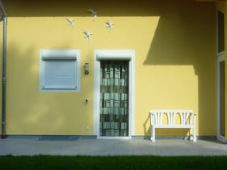 Fertighaus Cornelia von Ludwig Andrä Holzbau Schlüsselfertig ab 293667€, Satteldach-Klassiker Außenansicht 7