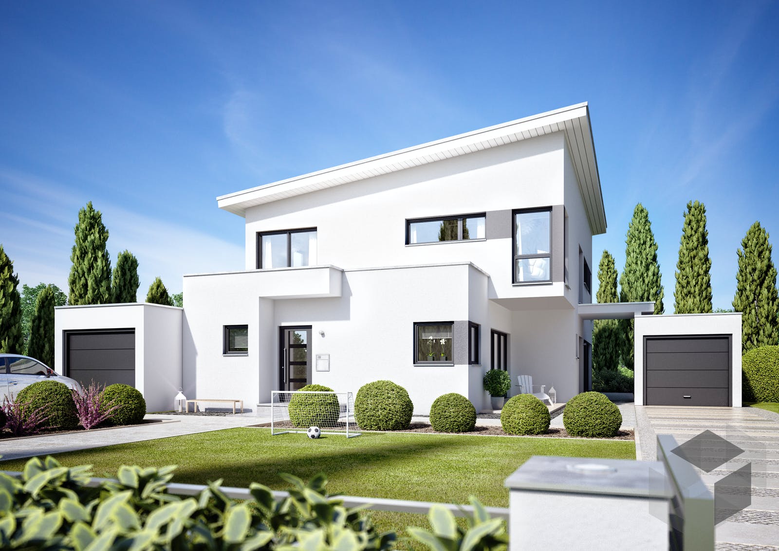 Zweifamilienhaus Corradino von Büdenbender | Fertighaus.de