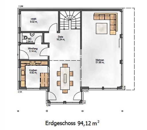 Das Creative 184 Floorplan 1